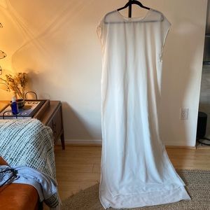 One of a kind chiffon floor length dress